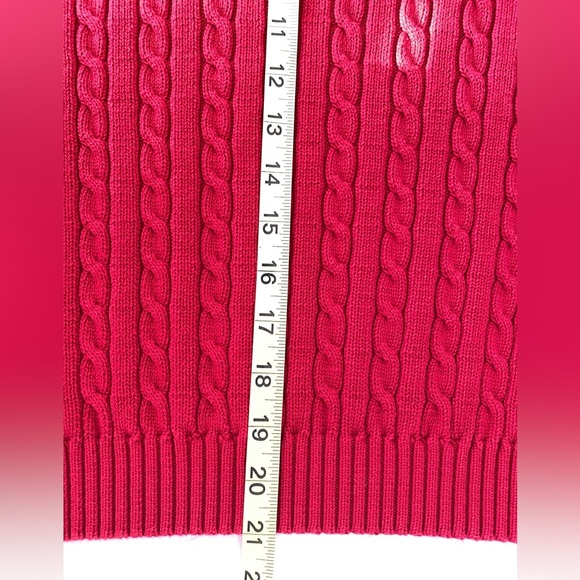 Lauren Ralph Lauren Crewneck Cable Knit 100% Cotton
Womens Jumper Sweater Sz XL - Picture 10 of 11